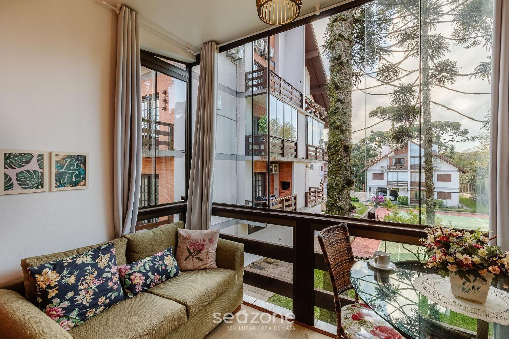 Apto Duplex C/ Lareira 100M Do Lago Negro Rln204 غرامادو المظهر الخارجي الصورة