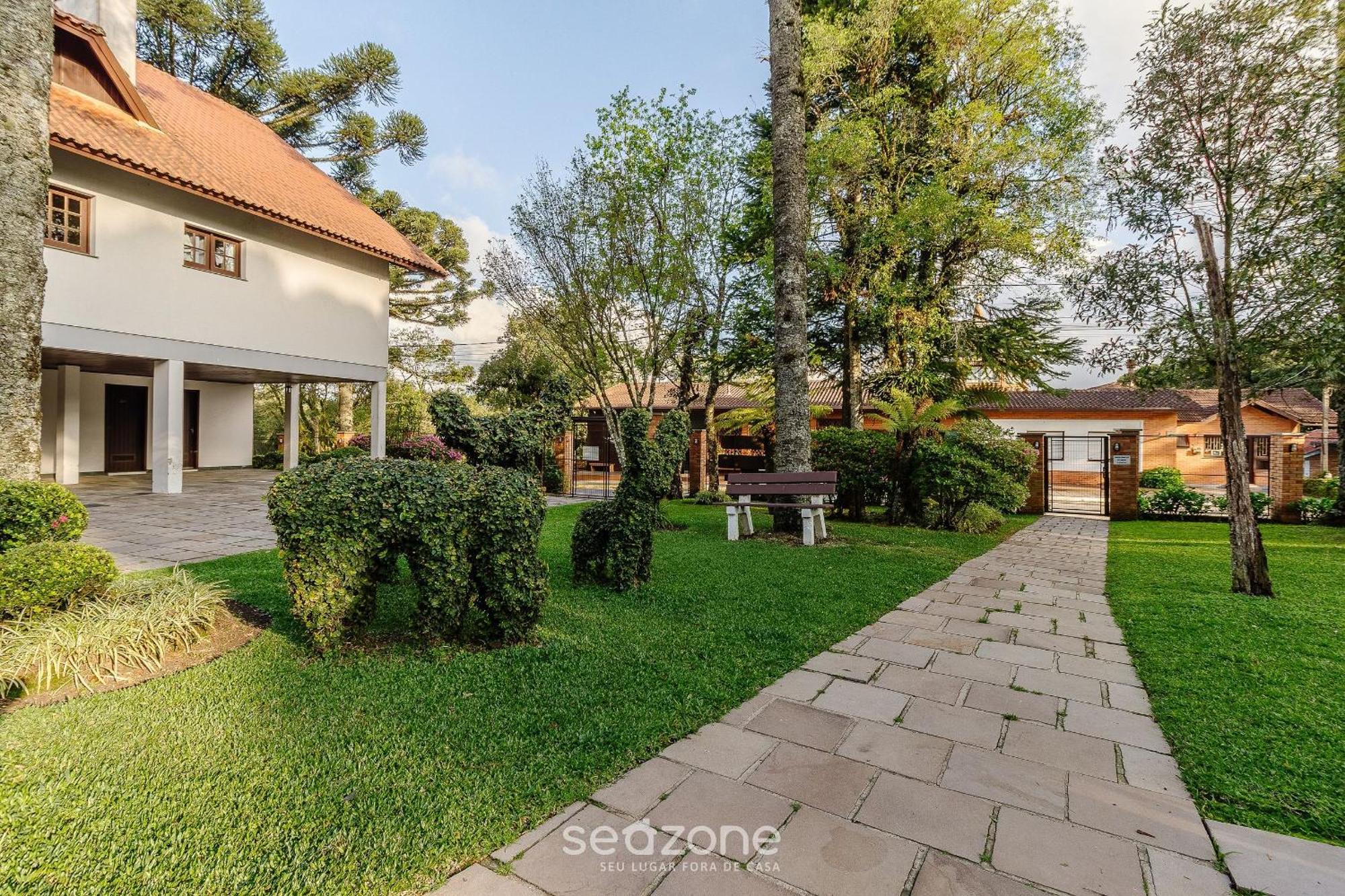 Apto Duplex C/ Lareira 100M Do Lago Negro Rln204 غرامادو المظهر الخارجي الصورة
