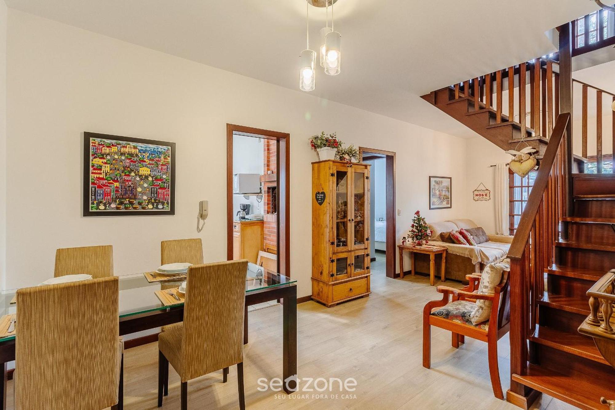 Apto Duplex C/ Lareira 100M Do Lago Negro Rln204 غرامادو المظهر الخارجي الصورة