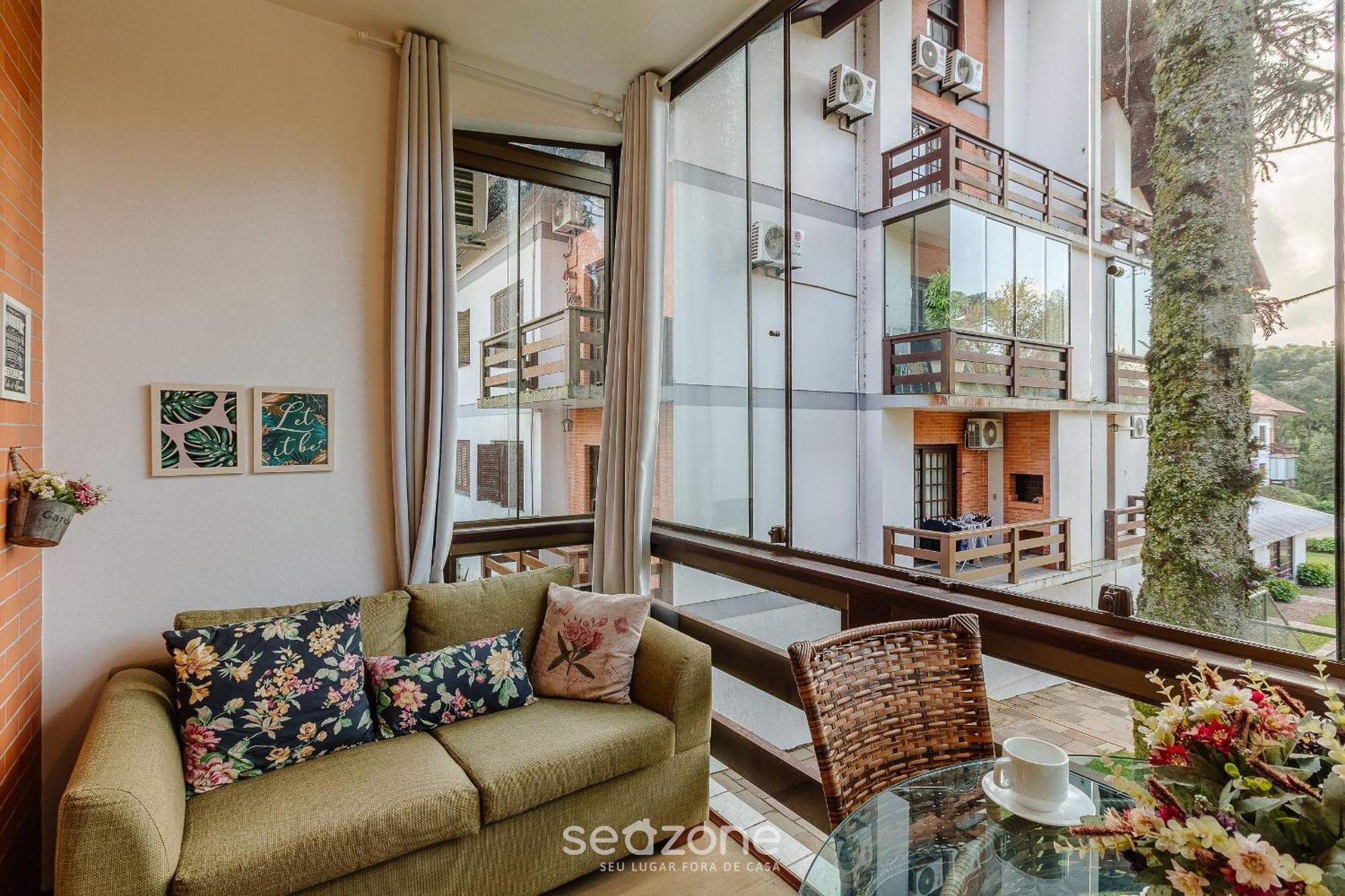 Apto Duplex C/ Lareira 100M Do Lago Negro Rln204 غرامادو المظهر الخارجي الصورة